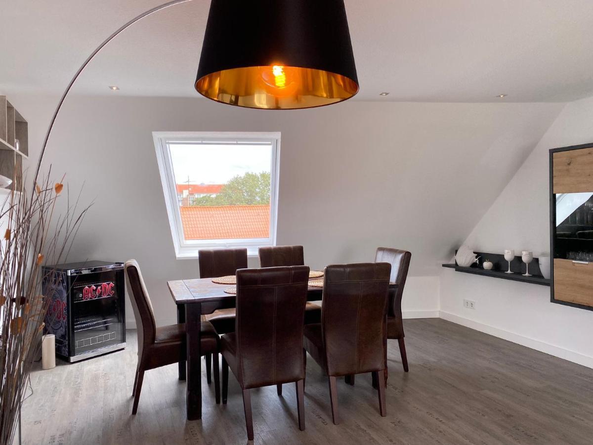 Kuestentraum Cuxhaven, Fewo Schoen & Modern, Strand -Grimmershoernbucht Eksteriør billede